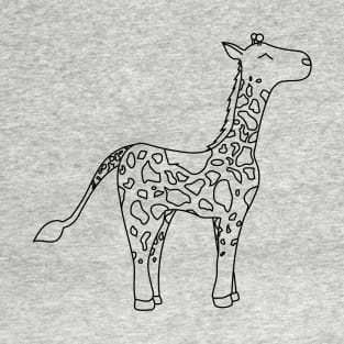 Happy Giraffe Design T-Shirt